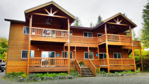 The Lodge in Thorne Bay fishing package accommodations. Photo of Adventure Alaska Lodge